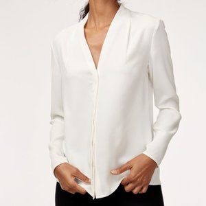 Aritzia Babaton Akira Power Blouse - brand new with tags BNWT NWT